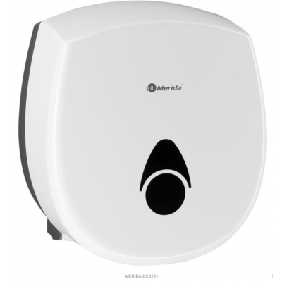 Merida Como Pojemnik na papier toaletowy z tworzywa ABS w kolorze białym